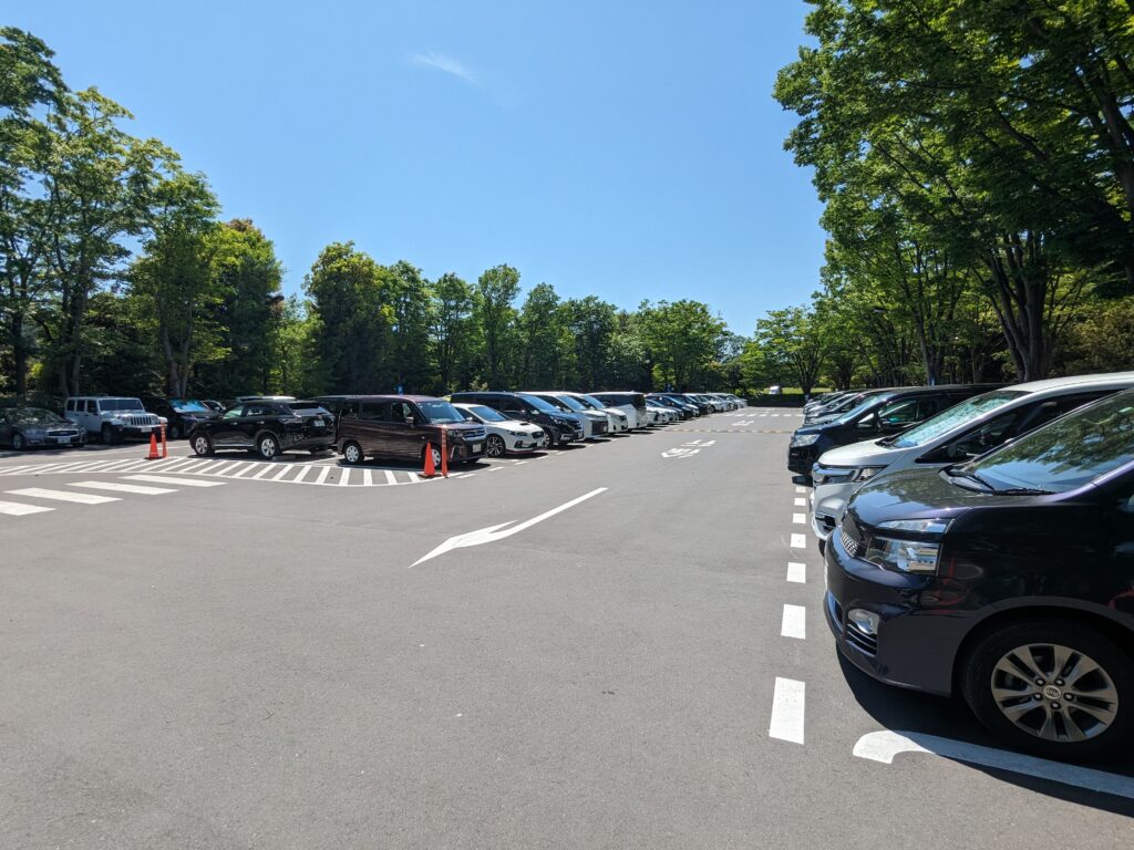 府中の森公園駐車場の画像